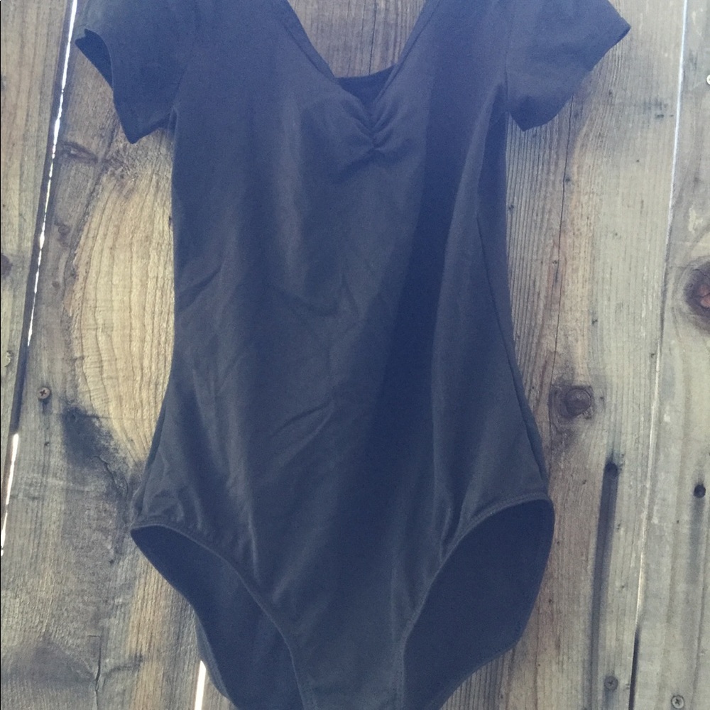 A gymnastic suit